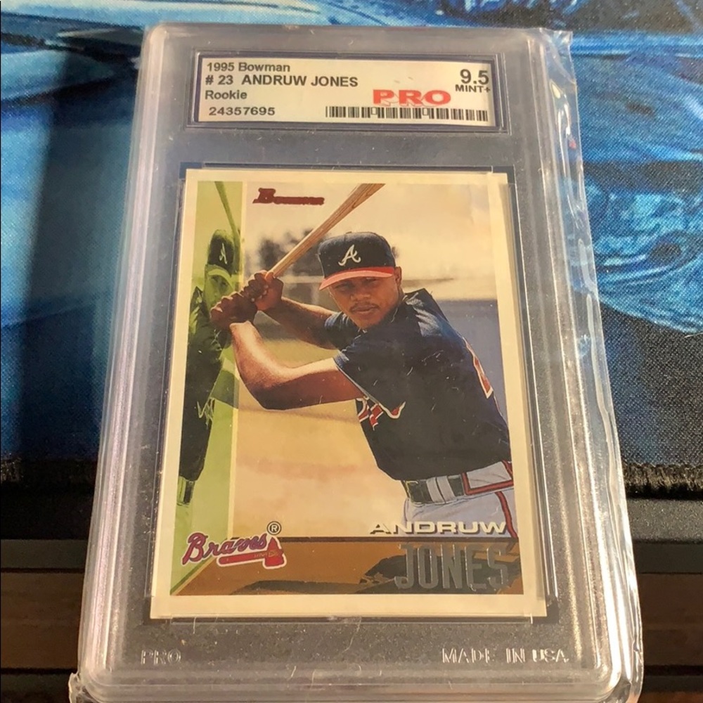 1995 Andruw Jones rookie 9.5 mint